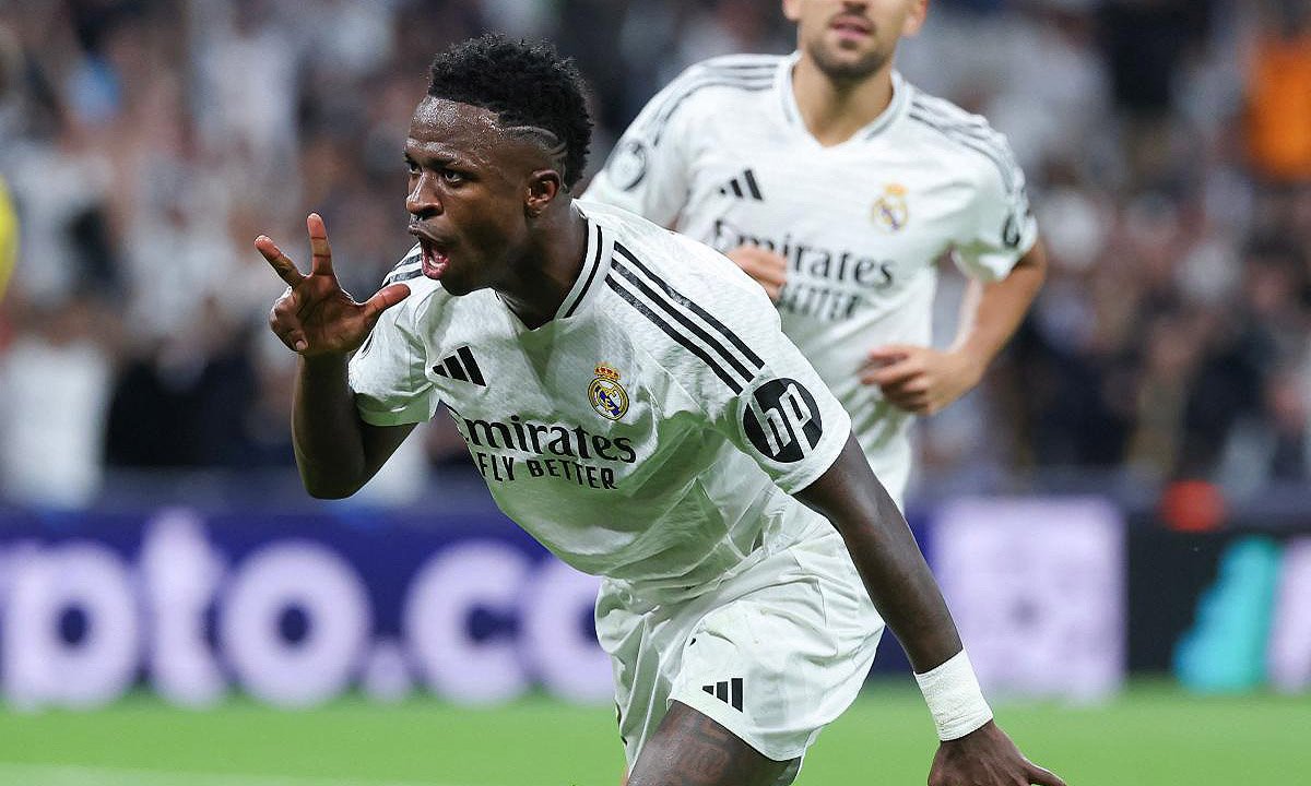 Vini Jr, atacante do Real Madrid (foto: Thomas COEX/AFP)