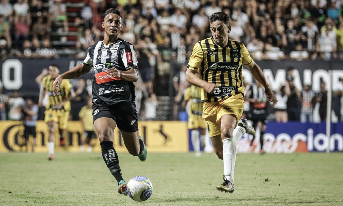 Athletic e Volta Redonda duelaram duas vezes em 2024 (foto: Fernanda Trindade/Athletic)