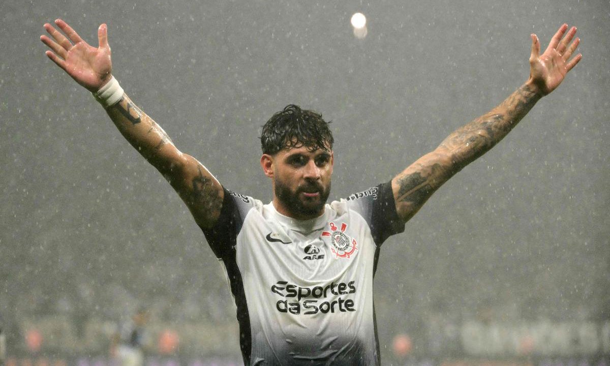 Yuri Alberto, atacante do Corinthians (foto: NELSON ALMEIDA/AFP)