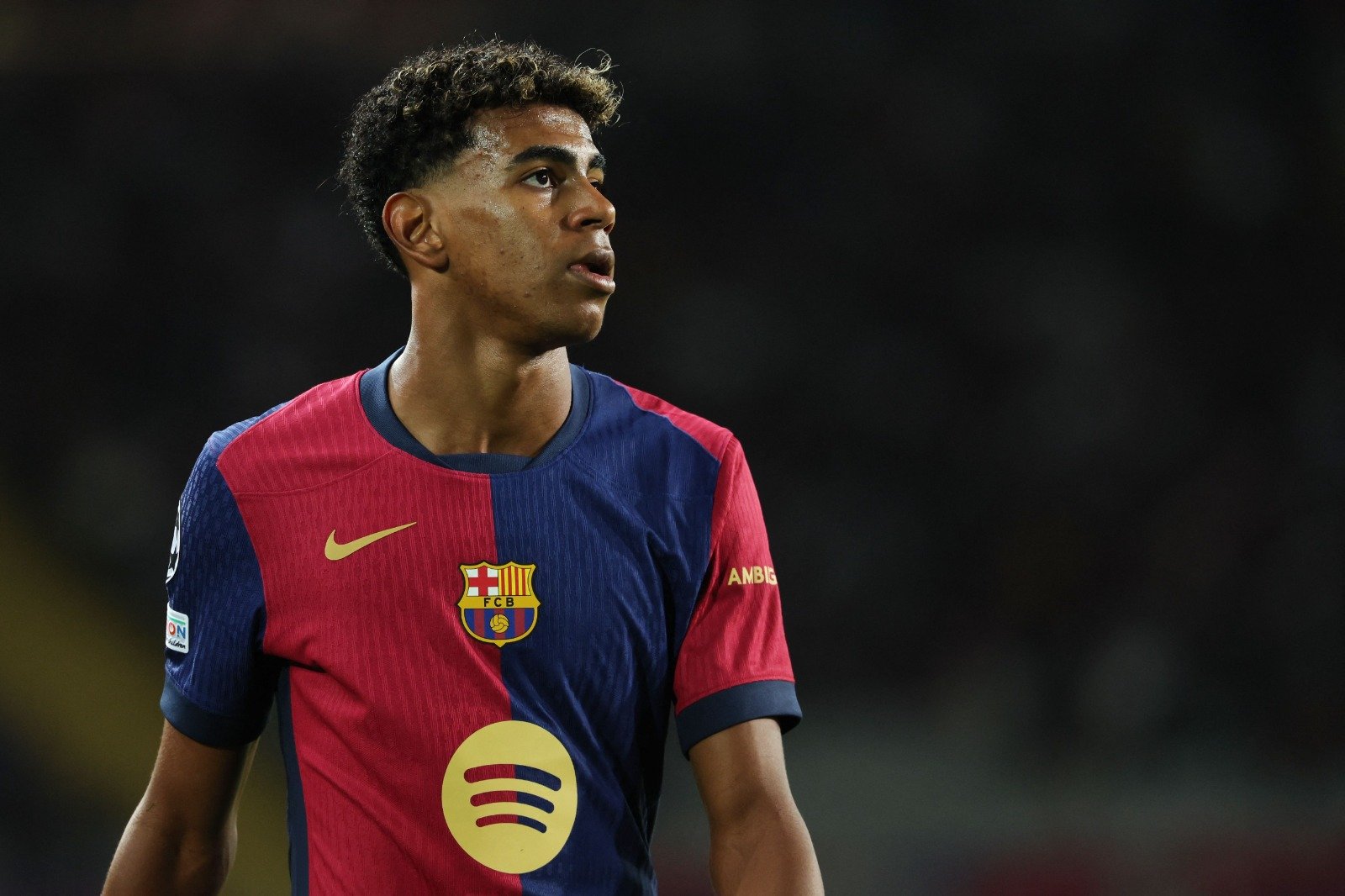 Lamine Yamal, do Barcelona (foto: Lluis Gene/AFP)