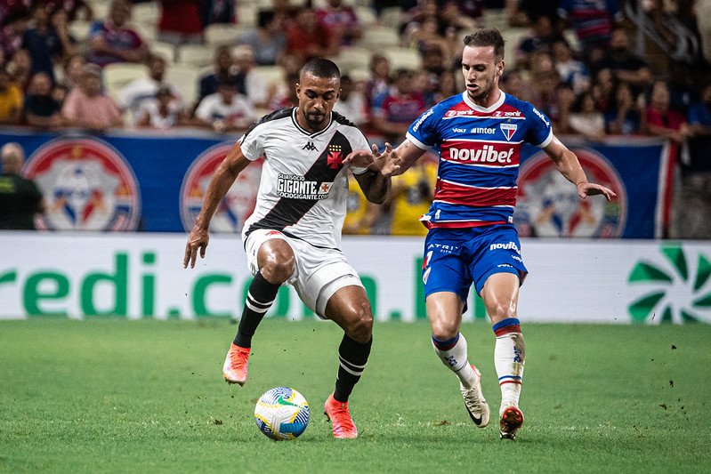 No primeiro turno, Vasco venceu Fortaleza por 2 a 0, em São Januário (foto: Leandro Amorim/Vasco)