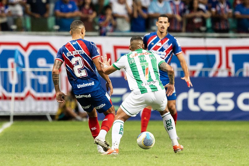 No primeiro turno, na Arena Fonte Nova, Bahia venceu Juventude por 2 a 0 (foto: Letícia Martins/EC Bahia)