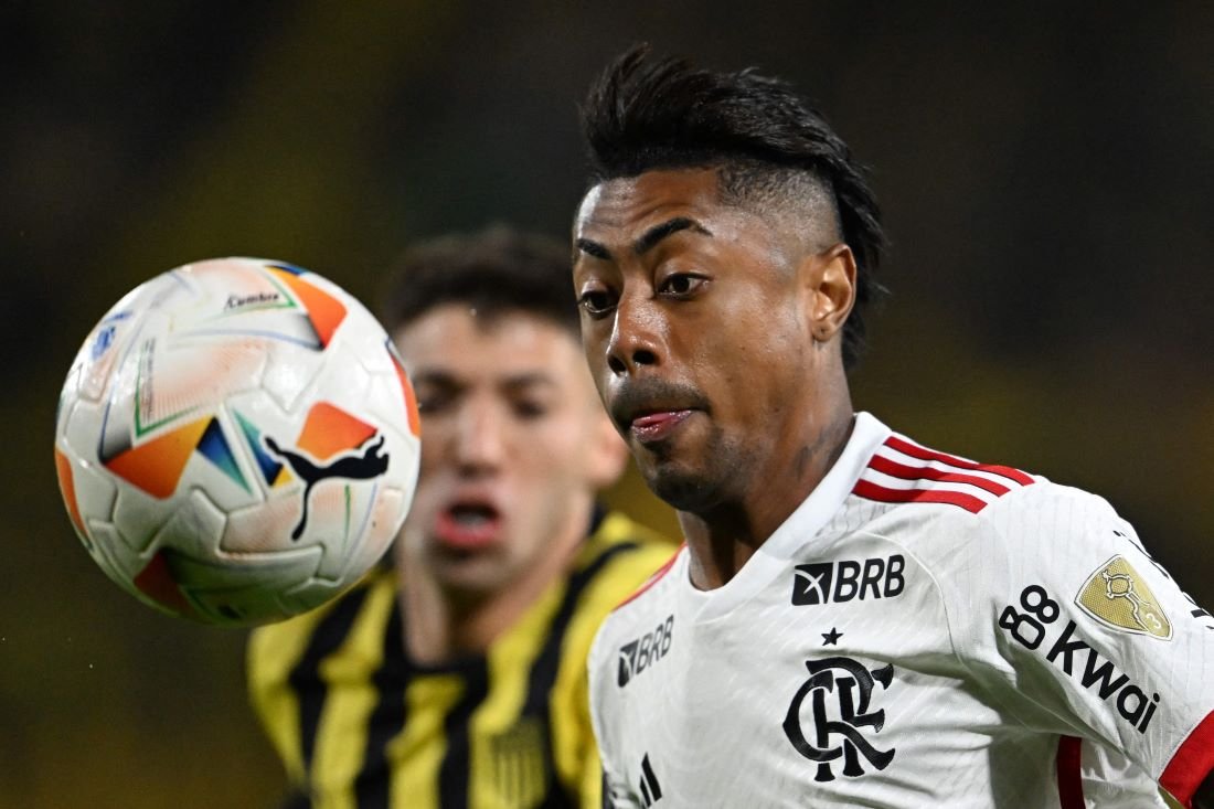 Bruno Henrique Flamengo (foto: Eitan ABRAMOVICH / AFP)