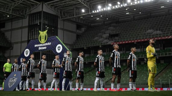 Jogadores do Atlético (foto: Pedro Souza/Atlético)