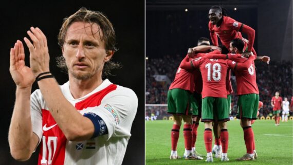 Croácia busca vaga na próxima fase da Nations League; Portugal já está classificado (foto: Andy Buchanam/AFP e Miguel Riopa/ FP)