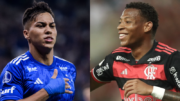 Kaio Jorge, do Cruzeiro, e Gonzalo Plata, do Flamengo (foto: Gustavo Aleixo/Cruzeiro e Divulgação/Flamengo)