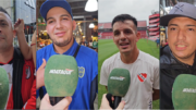 Torcedores argentinos revelaram preferência para final da Libertadores (foto: Samuel Resende/EM/D.A. Press)