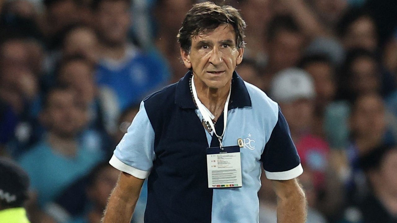 Gustavo Costas, técnico do Racing (foto: ALEJANDRO PAGNI / AFP)