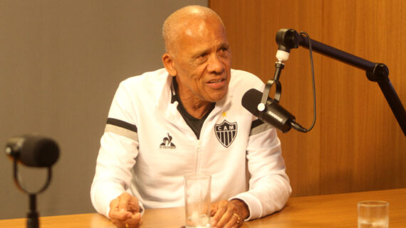 Ídolo do Atlético, Dadá Maravilha em entrevista ao Alterosa Esporte (foto: Ramon Lisboa/EM/D.A Press)