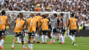 Jogadores do Atlético na final da Libertadores (foto: Alexandre Guzanshe/EM/D.A Press)