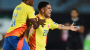 Quintero pela Seleção Colombiana (foto: DANTE FERNANDEZ / AFP)