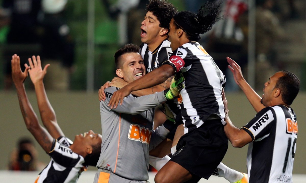 Victor, goleiro do Atlético em 2013 (foto: REUTERS/Paulo Whitaker)