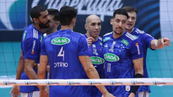 Cruzeiro x Joinville pela Superliga Masculina de Vôlei (foto: Agência i7/Cruzeiro)