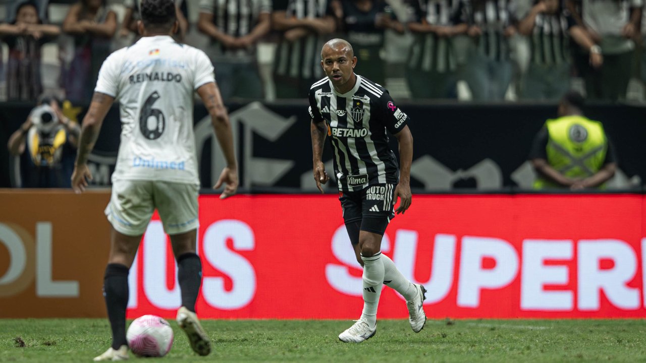 Mariano pelo Atlético (foto: Pedro Souza / Atlético)