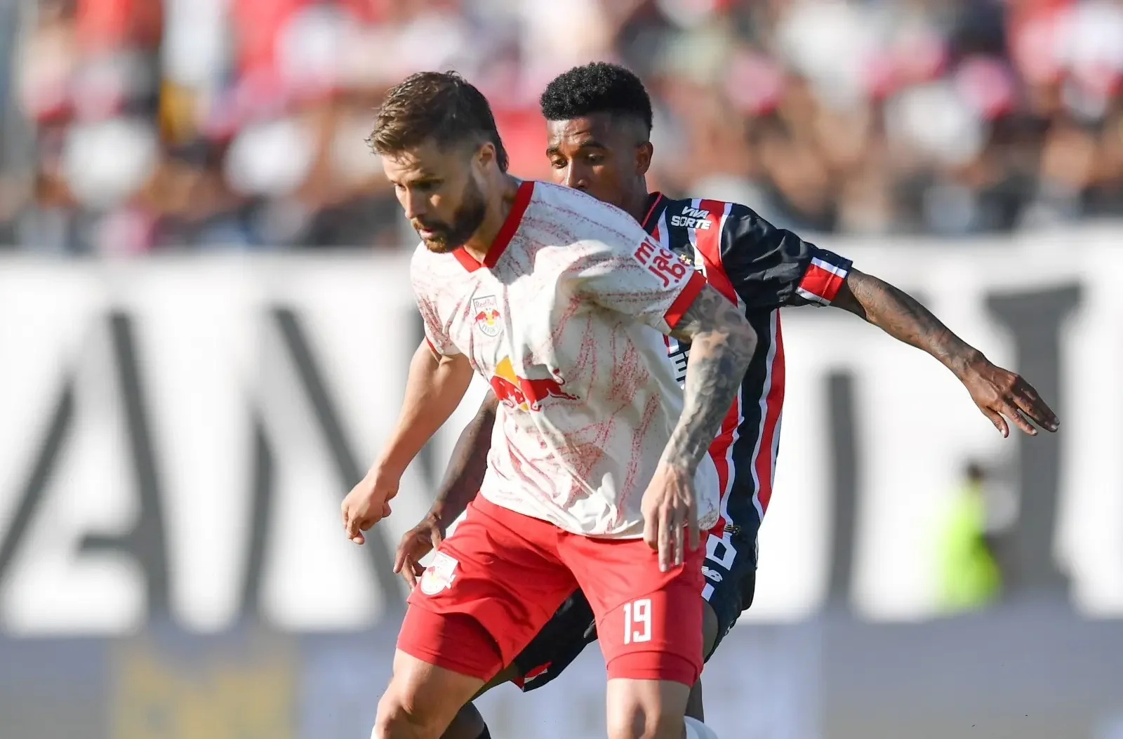 Bragantino e São Paulo empataram por 1 a 1 (foto: Ari Ferreira/Red Bull Bragantino)