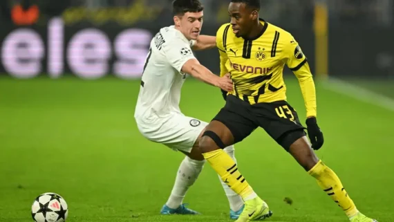 Dortmund venceu por 1 a 0 (foto: Ina Fassbender/AFP)