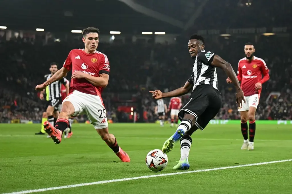 United ganhou do PAOK por 2 a 0 (foto: Oli SCARFF/AFP)