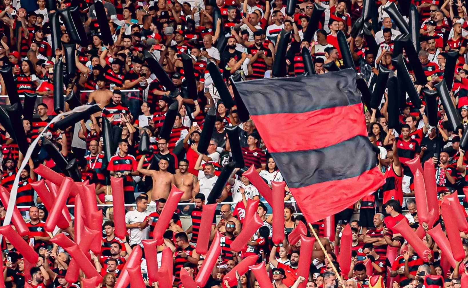Torcida do Flamengo (foto: Paula Reis/Flamengo)