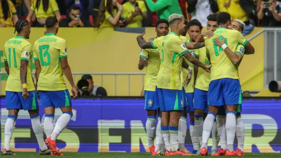 Jogadores da Seleção Brasileira (foto: Rafael Ribeiro/CBF)