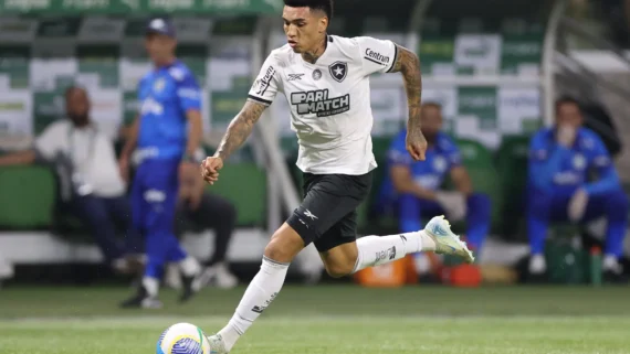 Igor Jesus, atacante do Botafogo (foto: Vítor Silva/Botafogo)