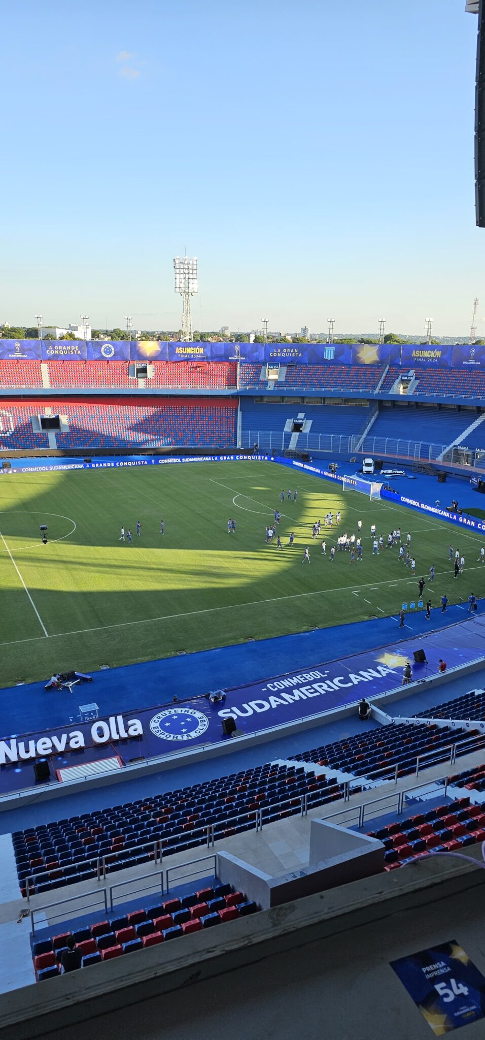 Estádio General Pablo Rojas, em Assunção, no Paraguai