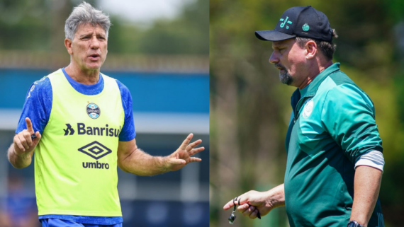 Técnicos (foto: Divulgação / @lucasuebel | Grêmio FBPA - Fernando Alves/ECJ )