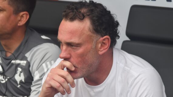 Gabriel Milito, técnico do Atlético, antes da final da Copa do Brasil (foto: Alexandre Guzanshe/EM/D.A Press)