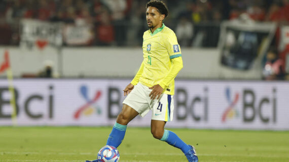 Marquinhos, zagueiro da Seleção Brasileira (foto: Rafael Ribeiro/CBF)