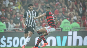 O Atlético visitou o Flamengo nesta quarta-feira (13/11) pelo Brasileirão. Veja como o Jogada10 avaliou a performance dos atleticanos neste 0 a 0. Foto: Pedro Souza / Atlético - Crédito: 