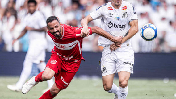 Santos 0 x 2 CRB (foto: Raul Baretta/Santos FC)