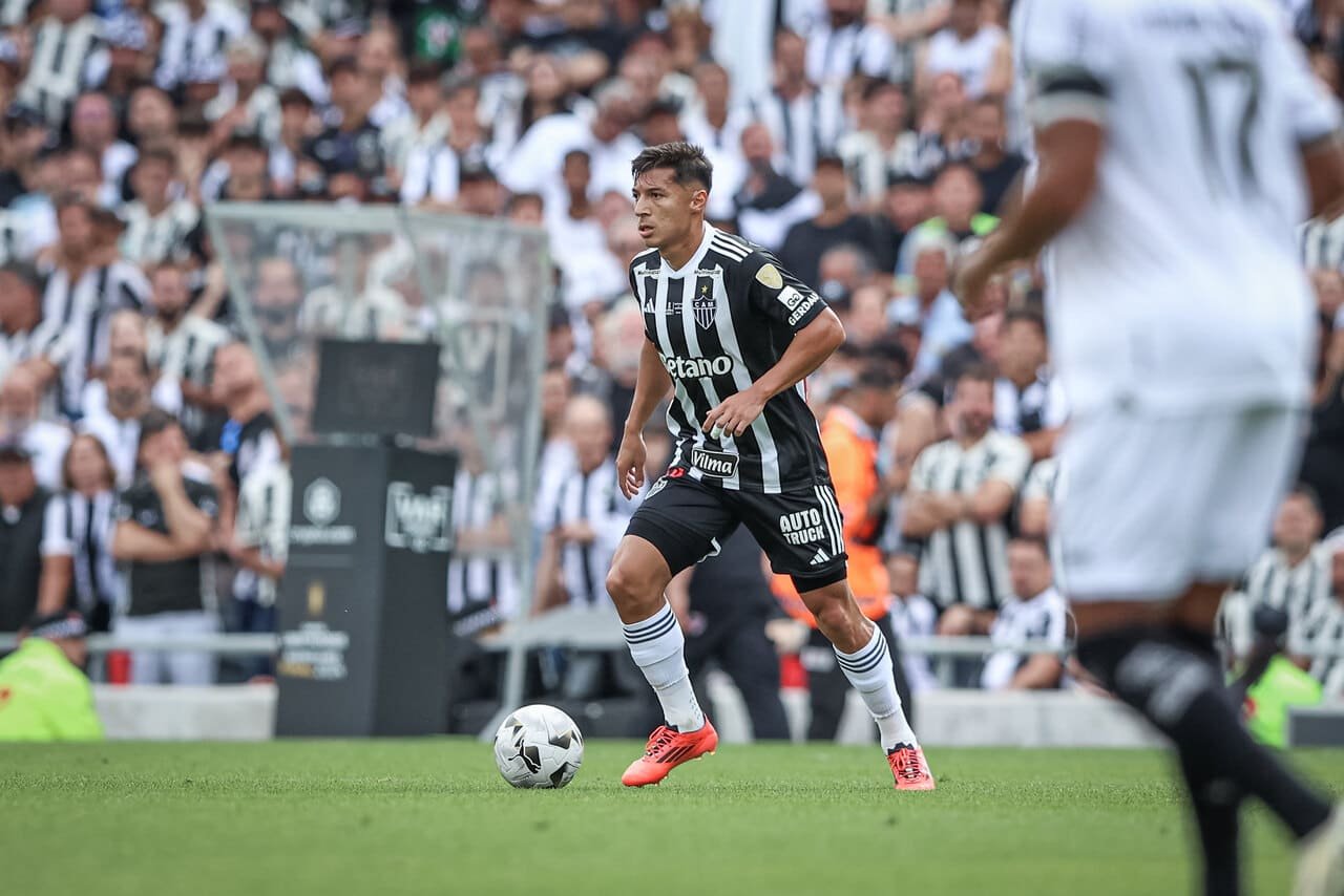 Alan Franco, volante do Atlético (foto: Pedro Souza / Atlético)