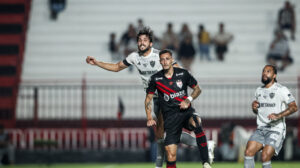 ATLÉTICO-GO: Pelo lado do Dragão, uma partida corajosa, em que lutou bastante enfrentando um finalista de Copas. Assim, foi premiado com o gol de Janderson, que entrou no decorrer da segunda etapa Foto: Pedro Souza / Atlético - Crédito: 