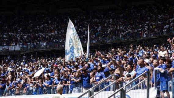 Torcida do Cruzeiro (foto: Gustavo Aleixo / Cruzeiro)