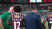 Mano Menezes se desentendeu com Marcelo (foto: Reprodução/Sportv)