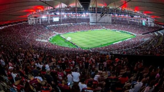 Imagem geral do Maracanã (foto: Marcelo Cortes/CRF)