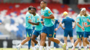 Murillo em treino da Seleção Brasileira (foto: Rafael Ribeiro/CBF)