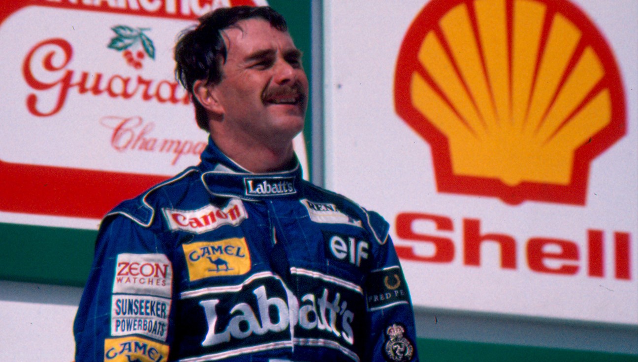 Nigel Mansell - (foto: Gabriel de Paiva/EM/DA Press)