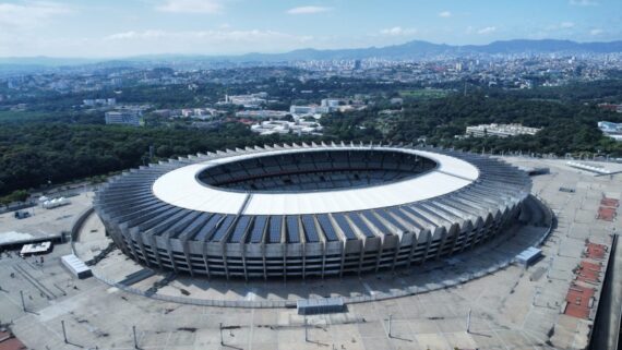 Mineirão, estádio localizado em Belo Horizonte (MG) (foto: Leandro Couri/EM/D.A Press)