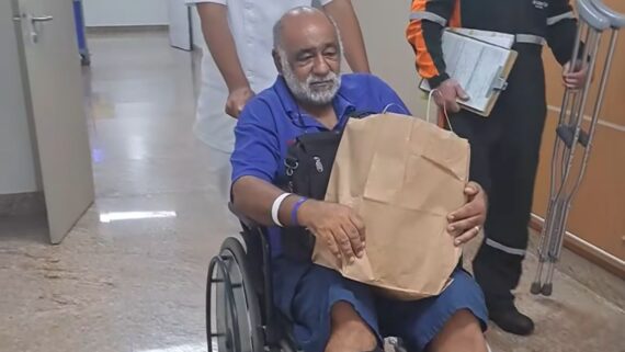 Neuremberg José Maria, fotógrafo atingido por bomba na Arena MRV (foto: Redes sociais/Reprodução)