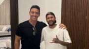 Ricardo e Neymar (foto: Divulgação / redes sociais )