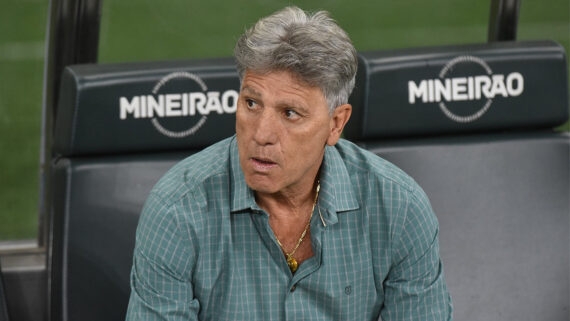 Renato Gaúcho, técnico do Grêmio (foto: Ramon Lisboa/EM D.A Press)