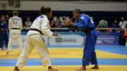 Rafaela Silva foi medalhista no Rio 2016 e Paris 2024 (foto: Túlio Santos/EM/D.A.Press)