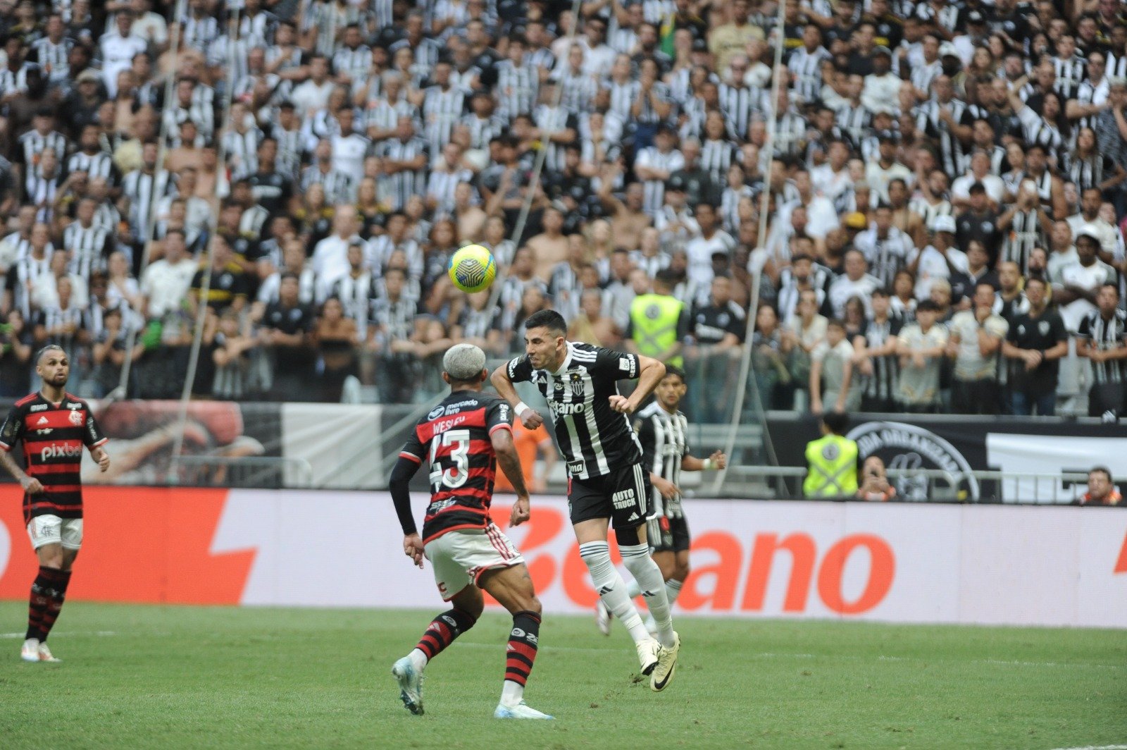Atlético e Flamengo jogaram a final da Copa do Brasil (foto: Alexandre Guzanshe/EM/D.A Press)