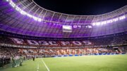 Torcida do Ceará faz mosaico no Castelão (foto: Gabriel Silva / Ceará SC)