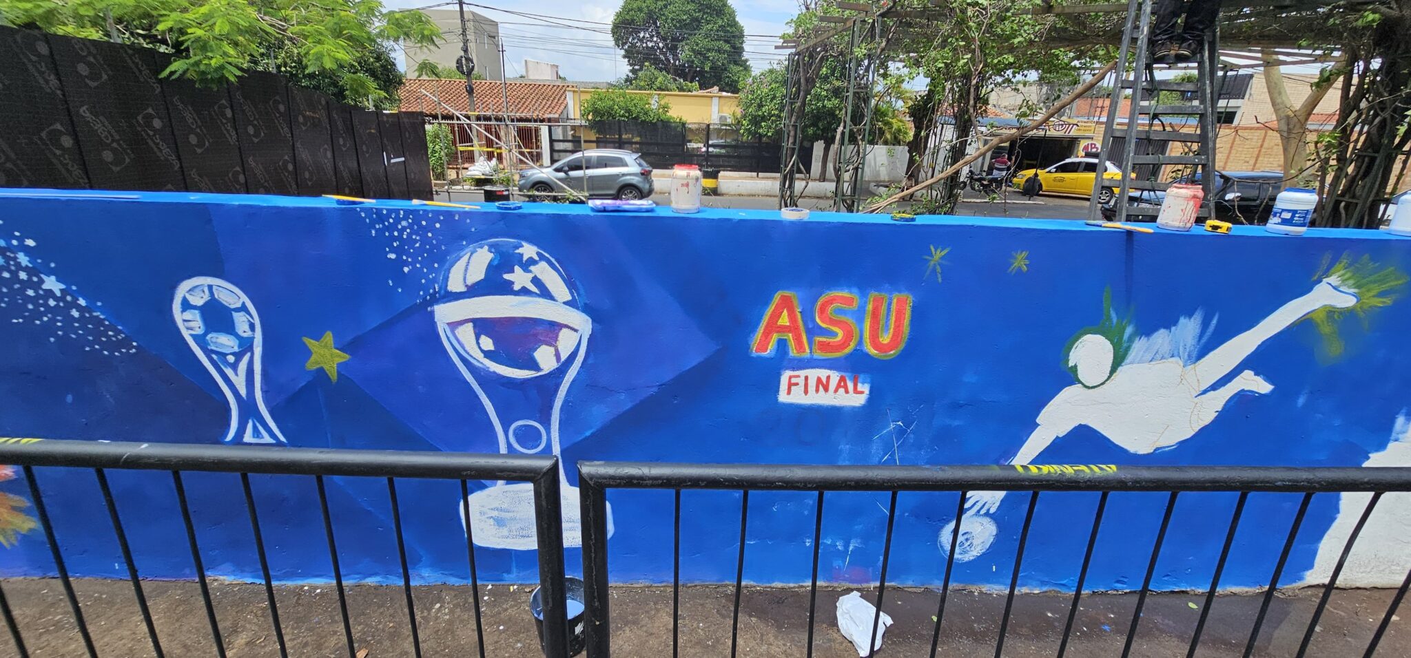 Entorno do estádio La Nueva Olla