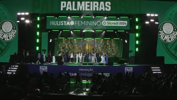 Palmeiras conquistou o Paulistão Feminino (foto: Reprodução/YouTube/FPF)