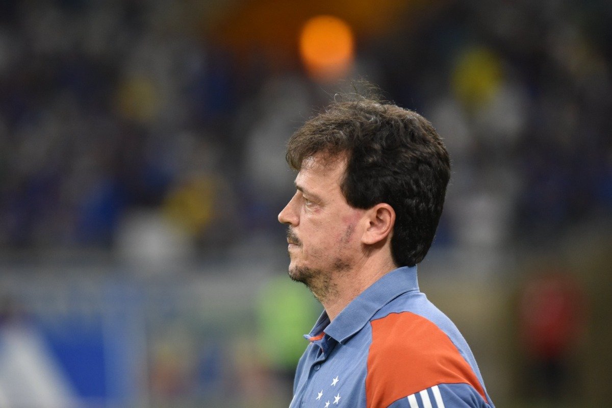 Fernando Diniz, técnico do Cruzeiro (foto: Ramon Lisboa/EM/D.A Press)