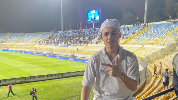 Alejo Ciganotto, torcedor do Racing (foto: Reprodução/Instagram)