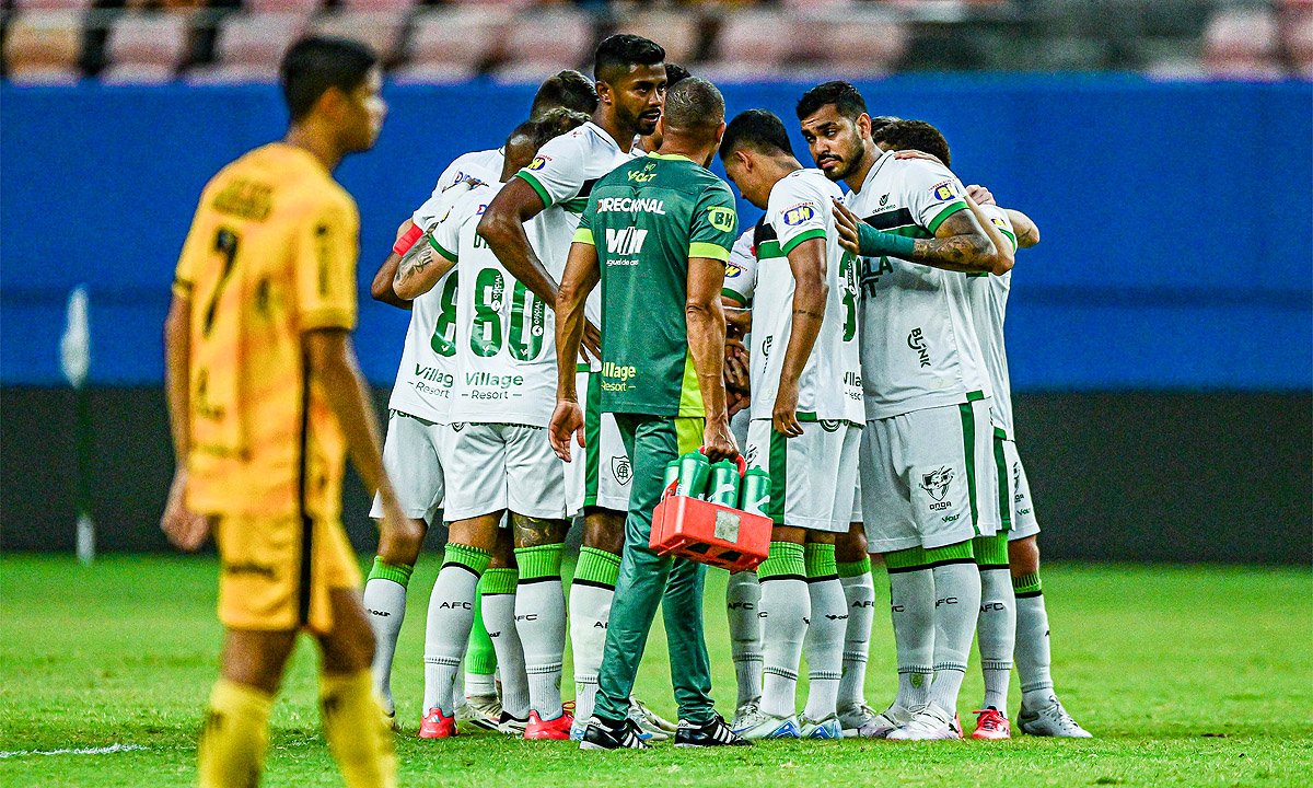 América falhou na meta de conquistar o acesso (foto: Mourão Panda/América)