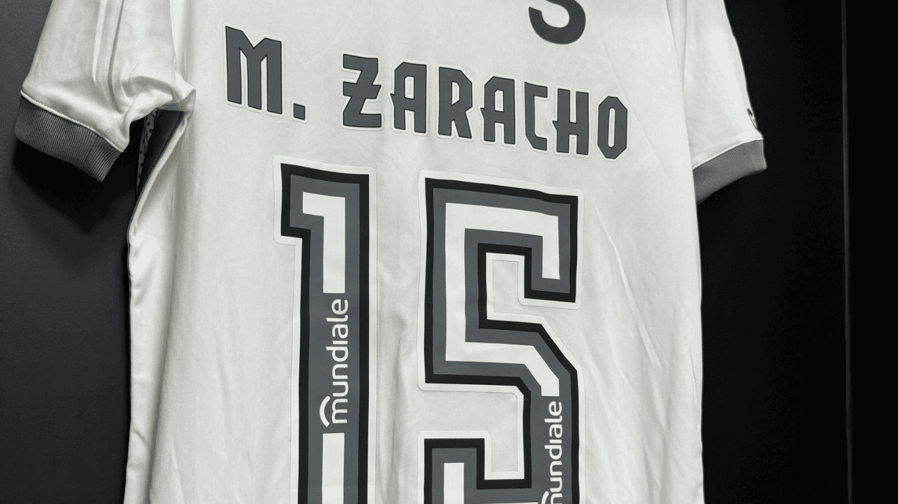 Camisa de Zaracho, meio-campista do Atlético (foto: Divulgação/Atlético)